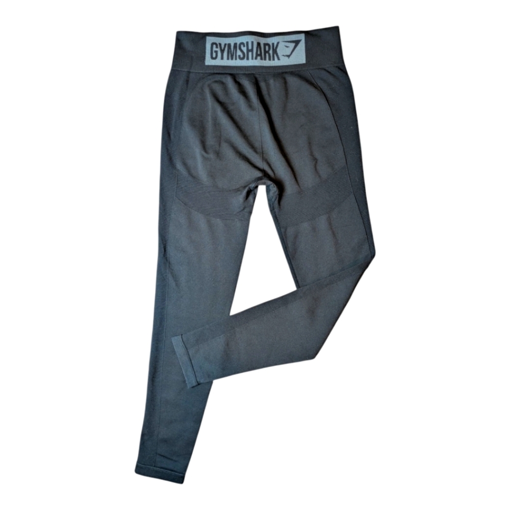Gymshark Dry Moisture Management Black Contour Full Length Leggings Size Large
